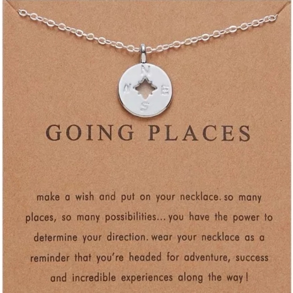 HP🎉ONE LEFT-Going Places - Compass Necklace - Picture 3 of 7